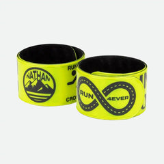 Nathan Reflex Reflective Snap Bands - Pair