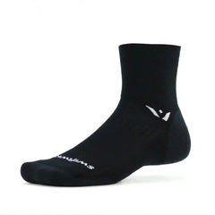 Swiftwick Pursuit Four Socks Merino Wool - HEATHER GREY