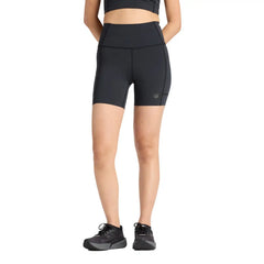 New Balance Sleek Storage Race Short 6" - BLACK