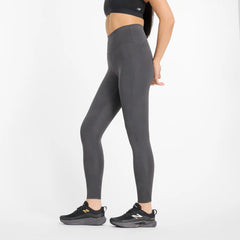 New Balance Reflective Heat High Rise Legging 27" - BLACKTOP