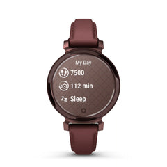 Garmin Lily 2 Classic - DARK BRONZE / MULBERRY LEATHER