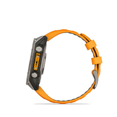Garmin fenix 8 AMOLED Sapphire - 47mm - SPARK ORANGE / GRAPHITE
