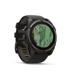 Garmin fenix 8 Solar Sapphire - 51mm - CARBON GREY / BLACK / PEBBLE GREY