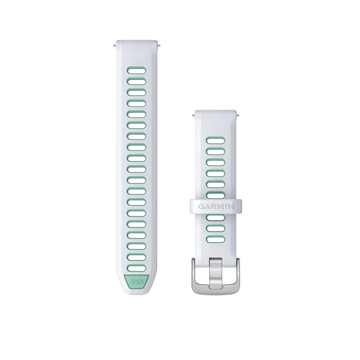 Garmin Band, Forerunner 265S, 18mm - WHITESTONE / NEO TROPIC