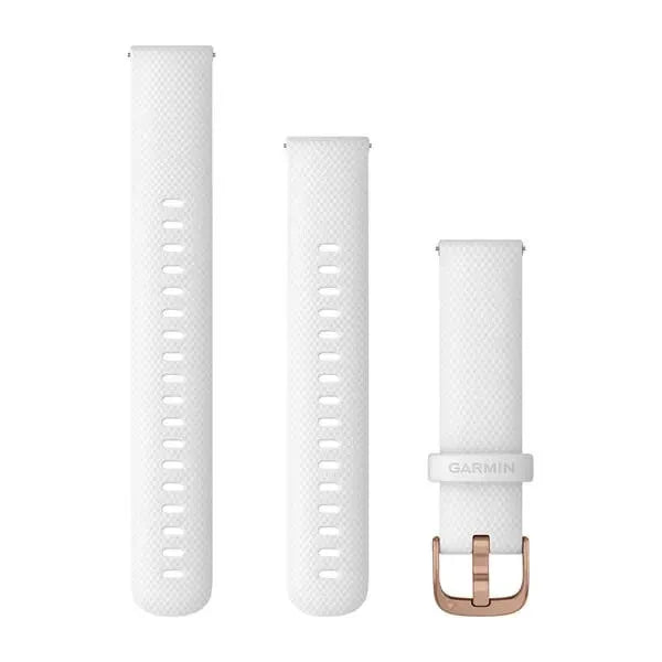Garmin Band, Quick Release 18mm - WHITE SILICONE