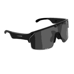 Chamelo Music Shield Sunglasses - SMOKE / MATTE BLACK