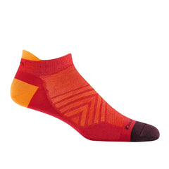 Darn Tough Run No Show Tab Ultra-Lightweight - RACE RED