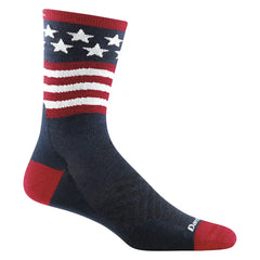 Darn Tough Patriot Micro Crew Ultra-Lightweight - STARS AND STRIPES