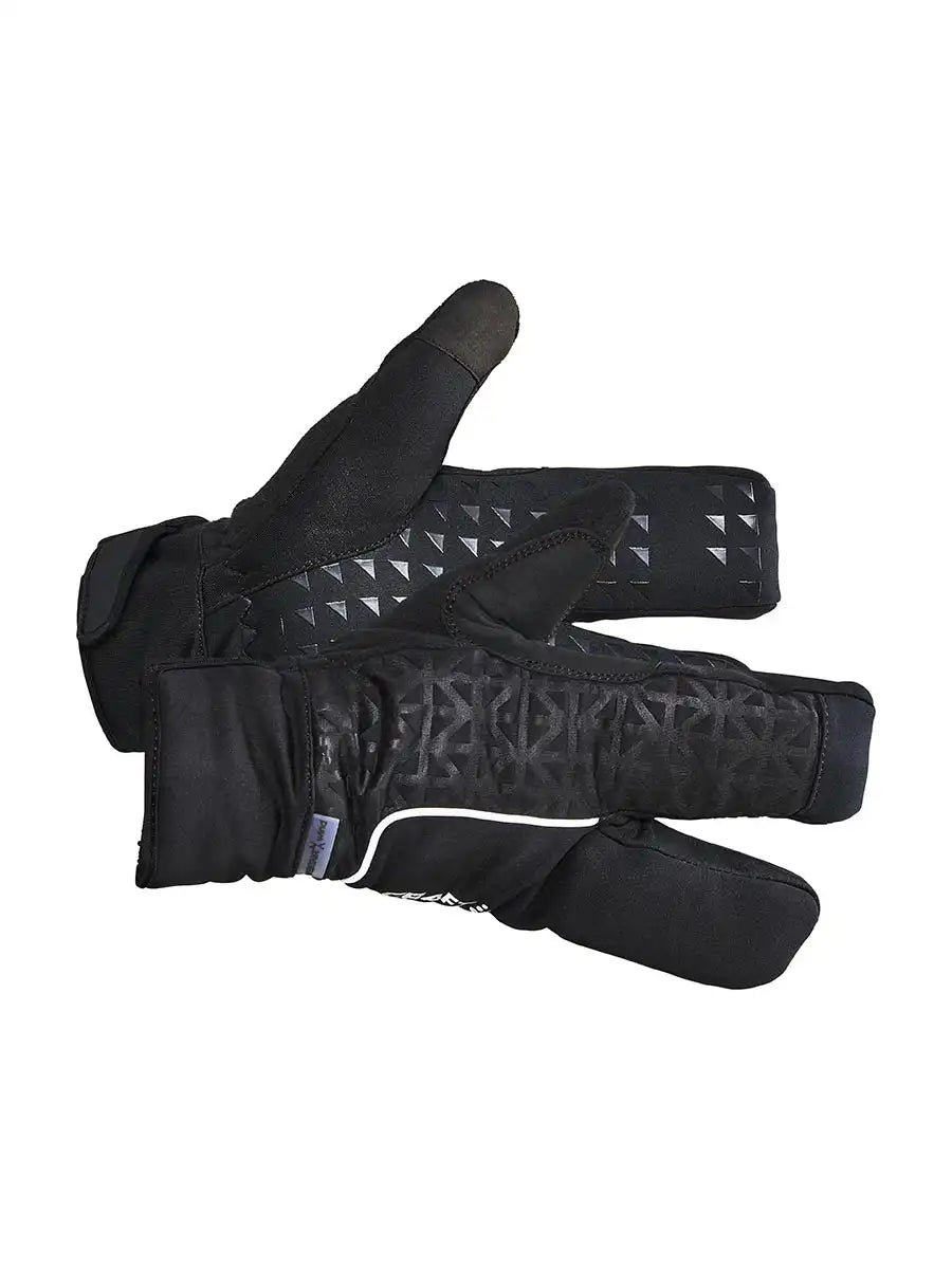 Craft Siberian 2.0 Split Finger Glove - BLACK