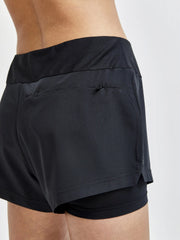 Craft Adv Essence 2-in-1 Short - BLACK