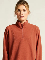 Craft Join Pile Fleece Half-Zip - SEQUOIA