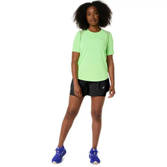 ASICS Road Short Sleeve - ILLUMINATE GREEN