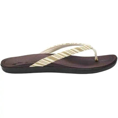 OluKai Ho'opio Sandal - CLAY / STRIPE