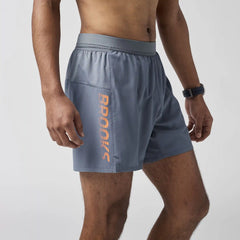 Brooks Journey 5" Speed Logo Short - STORM / SPEED LOGO