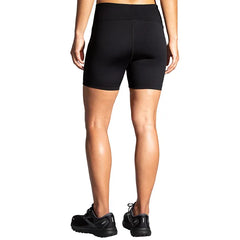 Brooks Moment 5" Short Tight - BLACK