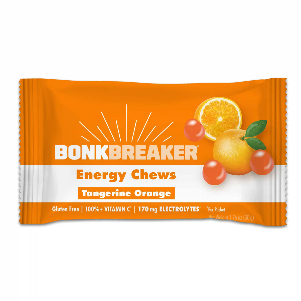 Bonk Breaker Energy Chews - TANGERINE ORANGE