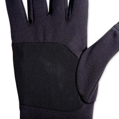 Brooks Fusion Midweight Glove - RUN VISIBLE: ASPHALT / NIGHTLIFE / WHITE