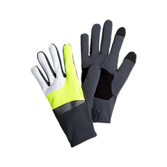Brooks Fusion Midweight Glove - RUN VISIBLE: ASPHALT / NIGHTLIFE / WHITE