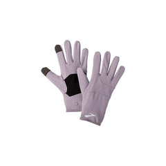 Brooks Fusion Midweight Glove - RUN VISIBLE: ASPHALT / NIGHTLIFE / WHITE