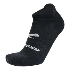 Brooks Run-In No Show Socks 6-Pack - ASPHALT / WHITE / BLACK