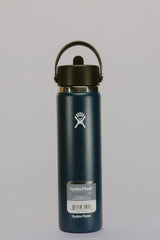 Hydro Flask Western States 24oz Wide Mouth Flex Straw Cap - MILE 99 -- WHITE