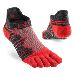 Injinji Ultra Run No-Show Sock - ONYX