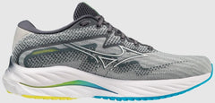 Mizuno Wave Rider 27 - WIDE -- PEARL BLUE / WHITE