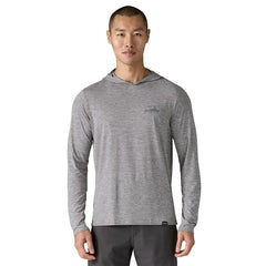 Patagonia Capilene Cool Daily Graphic Hoodie - '73 SKYLINE / FEATHERGREY