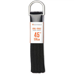 SofSole Oval Lace 45" - BLACK