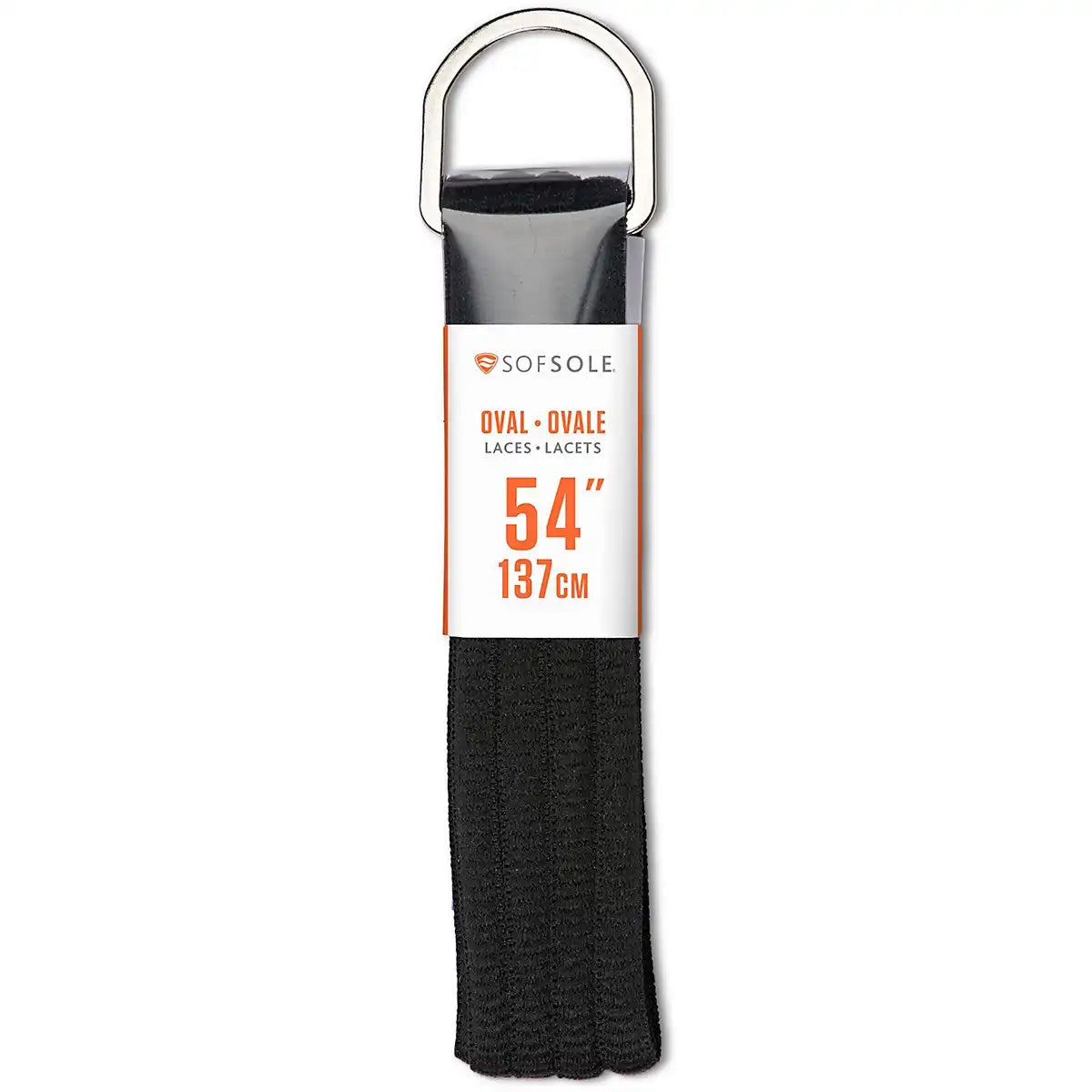 SofSole Oval Lace 54" - BLACK