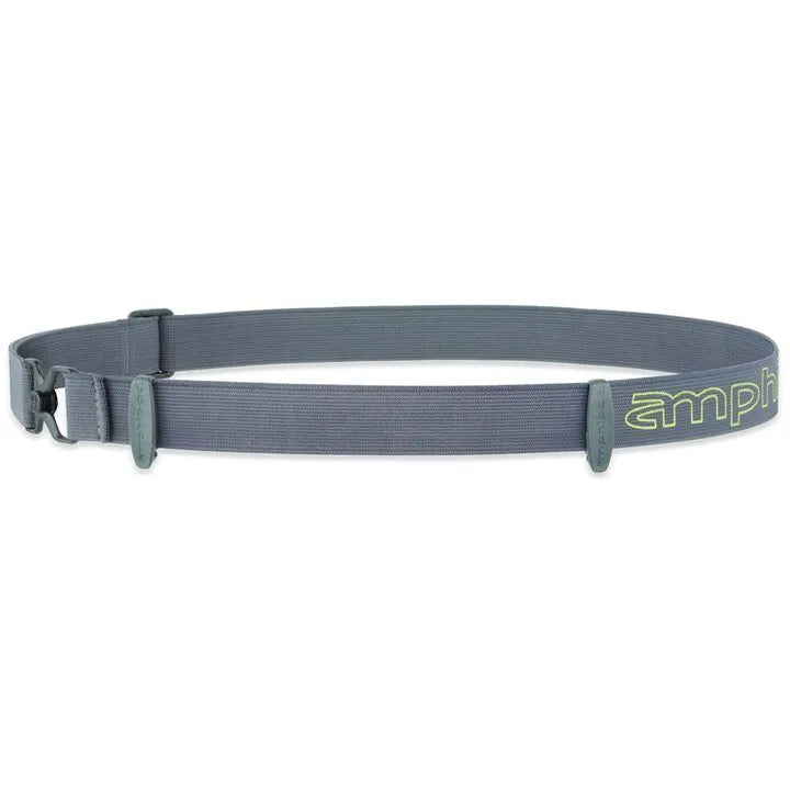 Amphipod Race-Lite Quick-Clip Race Number Belt™ - CHARCOAL