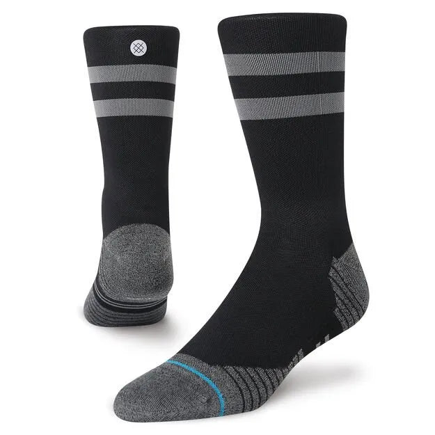 Stance Run Light Crew ST - BLACK