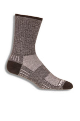 Wrightsock Adventure Crew Sock - BLACK / MARL