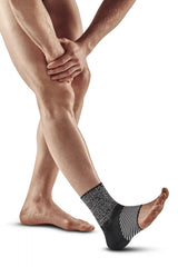 CEP Max Support Achilles Sleeve - BLACK / WHITE