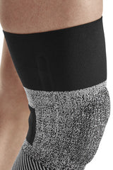 CEP Max Support Knee Sleeve - BLACK / WHITE
