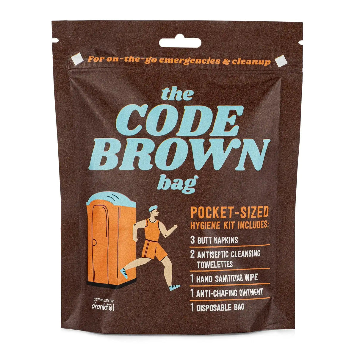 Drankful Code Brown Bag