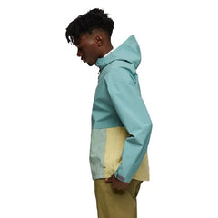 Cotopaxi Cielo Rain Jacket - BLUEGRASS AND SILVER LEAF