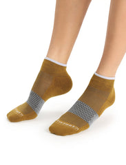 icebreaker Multisport Light Mini Socks - CLOVE / SNOW / METRO HEATHER