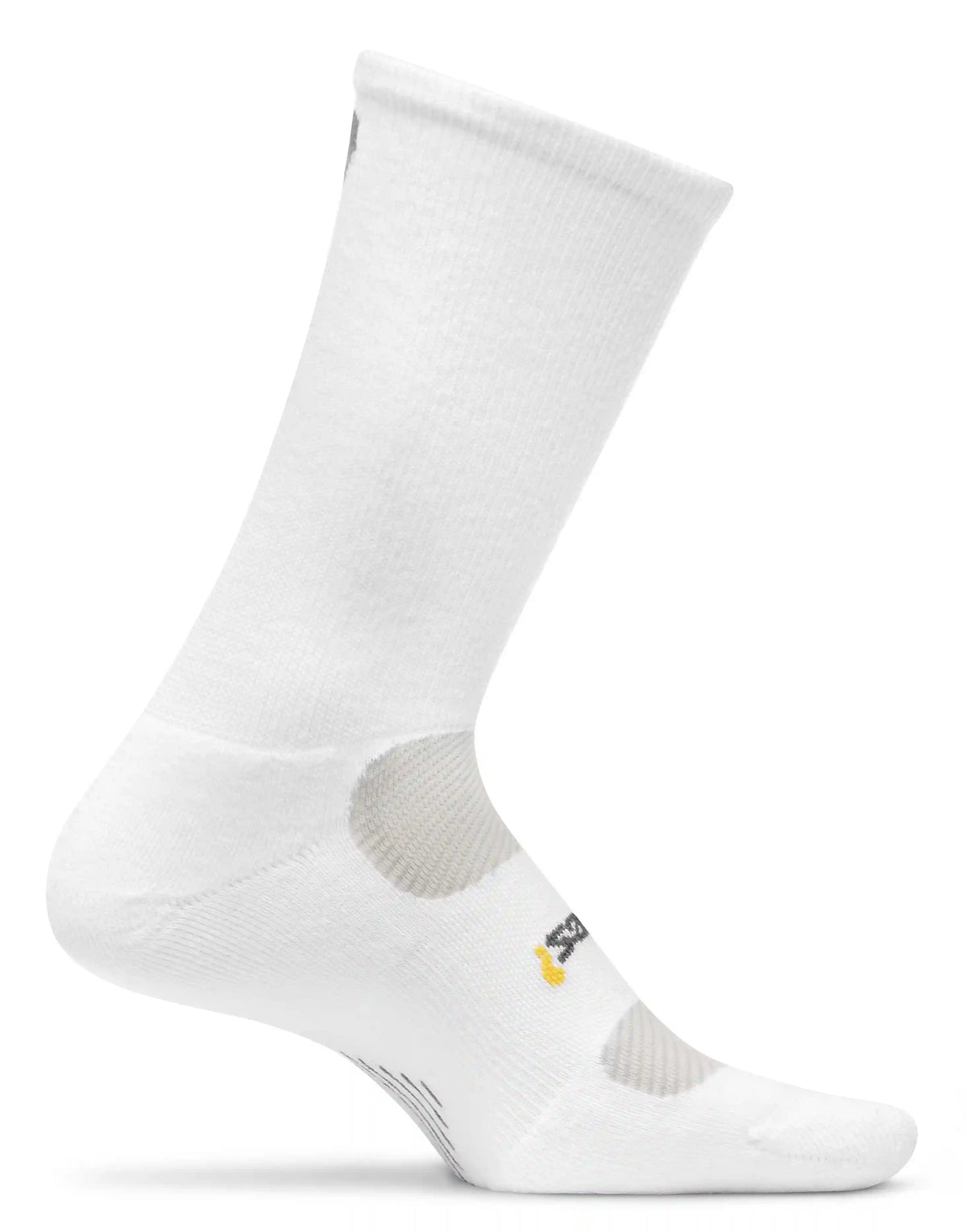Feetures High Performance Max Cushion Crew - WHITE