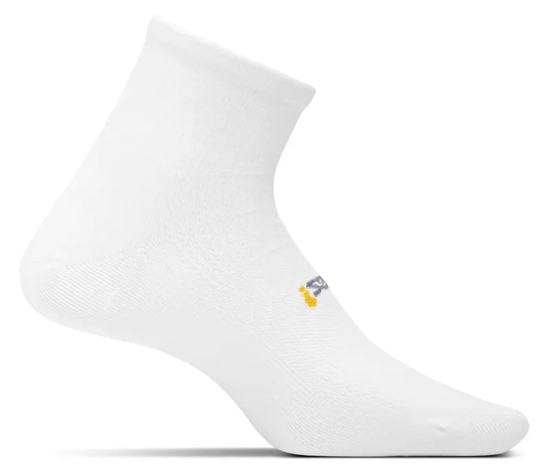 Feetures High Performance Ultra Light Quarter - WHITE