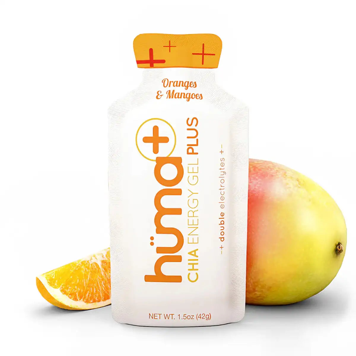 Hüma Chia Energy Gel PLUS - ORANGE / MANGO
