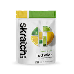 Skratch Labs Hydration Sport Drink Mix - 20 Serving - LEMON + LIME