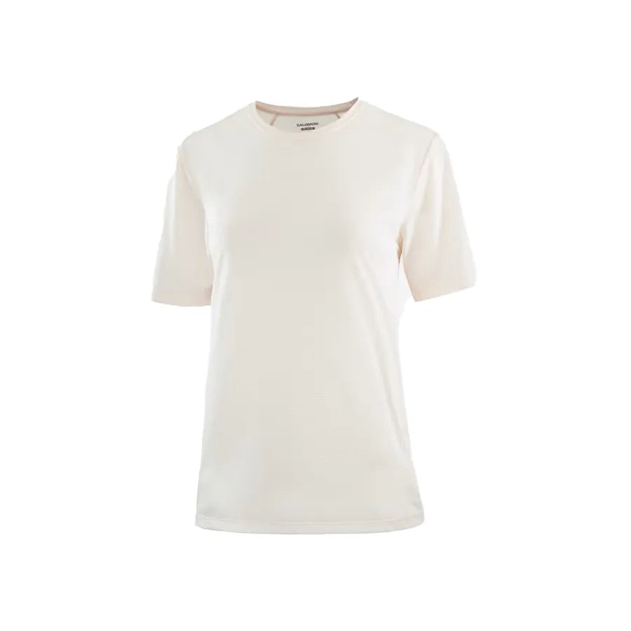 Salomon Shakeout Core Short Sleeve Tee - WHISPER WHITE