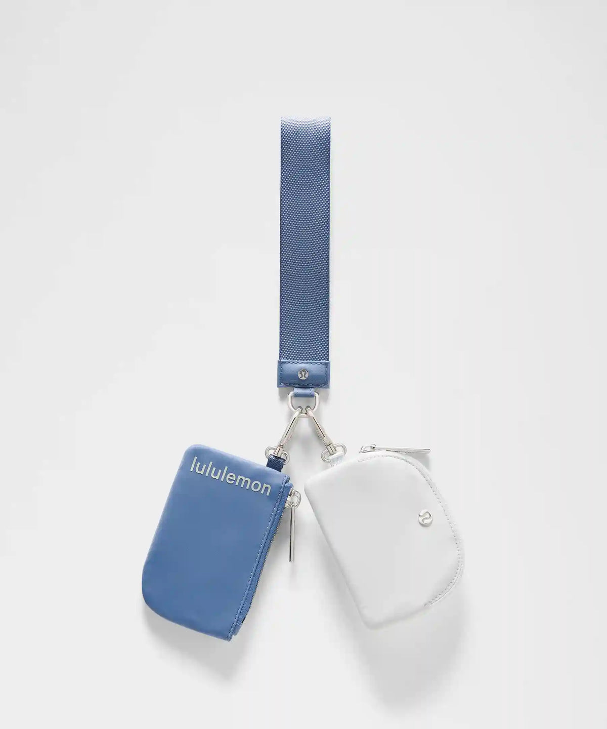 lululemon Dual Pouch Wristlet - PREP BLUE / POLO PASTEL / SILVER