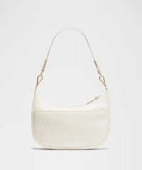 lululemon City Essentials Small Shoulder Bag 3L - LIGHT IVORY / GOLD