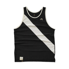Tracksmith Van Cortlandt Singlet 2026 - BLACK / IVORY / IVORY