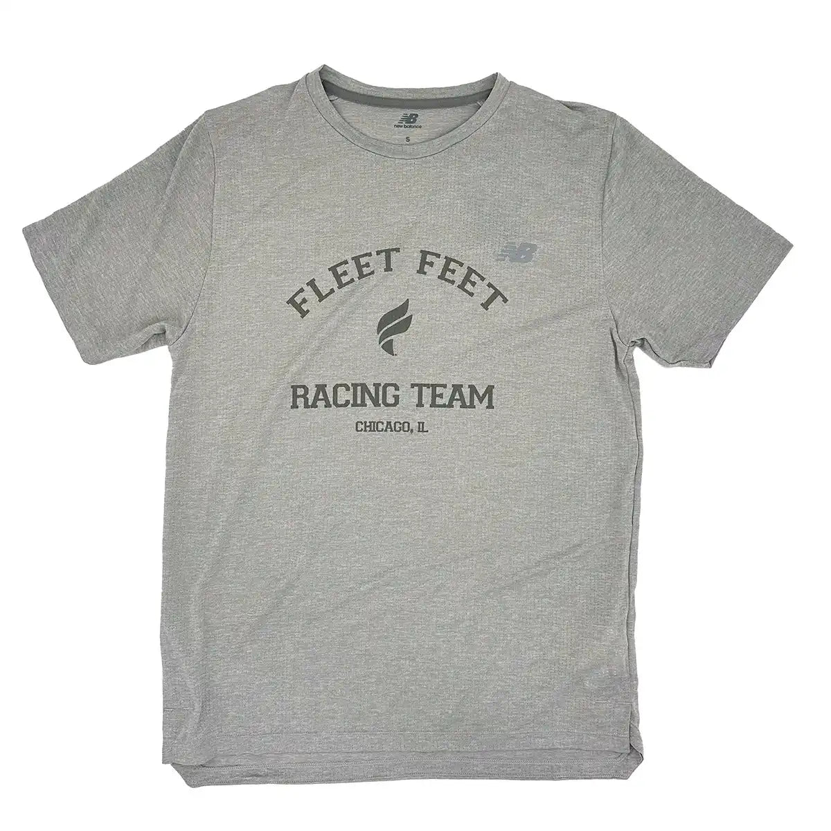 New Balance Athletics T-shirt - Chicago Racing Team 2025 - ATHLETIC GRAY