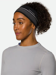 Nathan HyperNight Reflective Headband - BLACK / GEO
