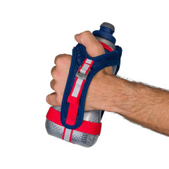 Nathan Quick Squeeze Plus Insulated 18oz - ESTATE BLUE / WHITE