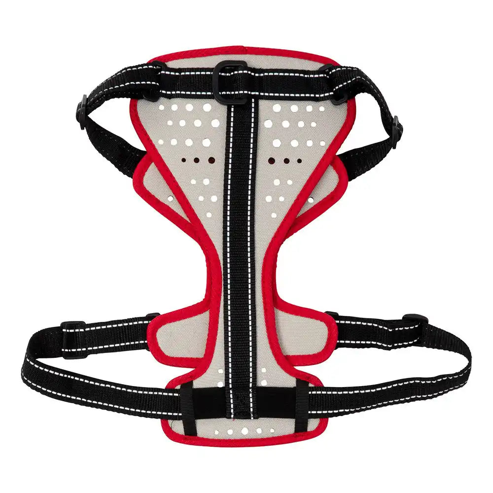 Nathan Reflective Dog Harness - K9 Series - VAPOR BLUE / FROST GRAY / LOLLIPOP